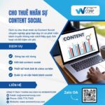 Dịch Vụ Cho Thuê Nhân Sự Content Social | WeSmartCorp