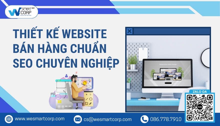 Thiết Kế Website Bán Hàng Chuẩn SEO Chuyên Nghiệp Tại WeSmartCorp 4