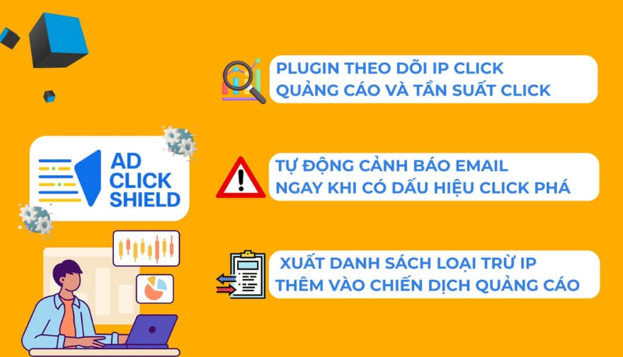 Ad Click Shield cho phép bạn chọn thủ công các IP cần loại bỏ. Điều này giúp duy trì lượng truy cập chất lượng, không bỏ sót khách hàng tiềm năng.