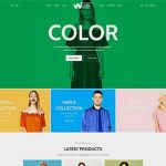 Demo giao diện website Màu Sắc Thời Trang | Fashion Color