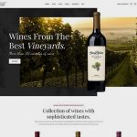 Demo giao diện website Rượu | Wine