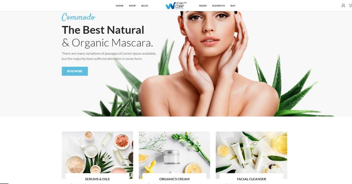 Mẫu Marketplace Mỹ Phẩm | Cosmetics | Wesmartcorp Mẫu Marketplace Mỹ Phẩm | Cosmetics | WeSmartCorp