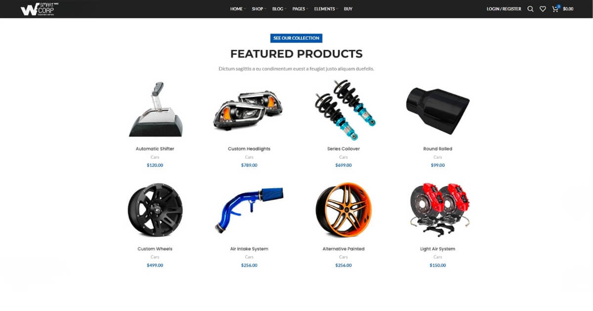 Mẫu Marketplace Ô Tô | Cars | Wesmartcorp 02 Mẫu Marketplace Ô Tô | Cars | WeSmartCorp 02