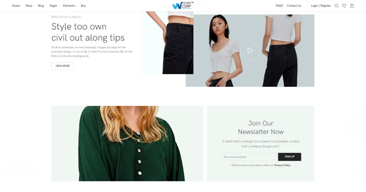 Mẫu Thời Trang Tối Giản | Fashion Minimalism | Wesmartcorp 05 Mẫu Thời Trang Tối Giản | Fashion Minimalism | WeSmartCorp 05