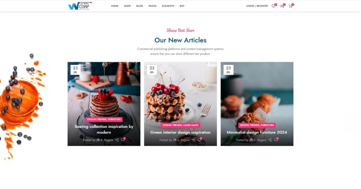 Mẫu Tiệm Bánh | Bakery | 07 Mẫu Tiệm Bánh | Bakery | 07