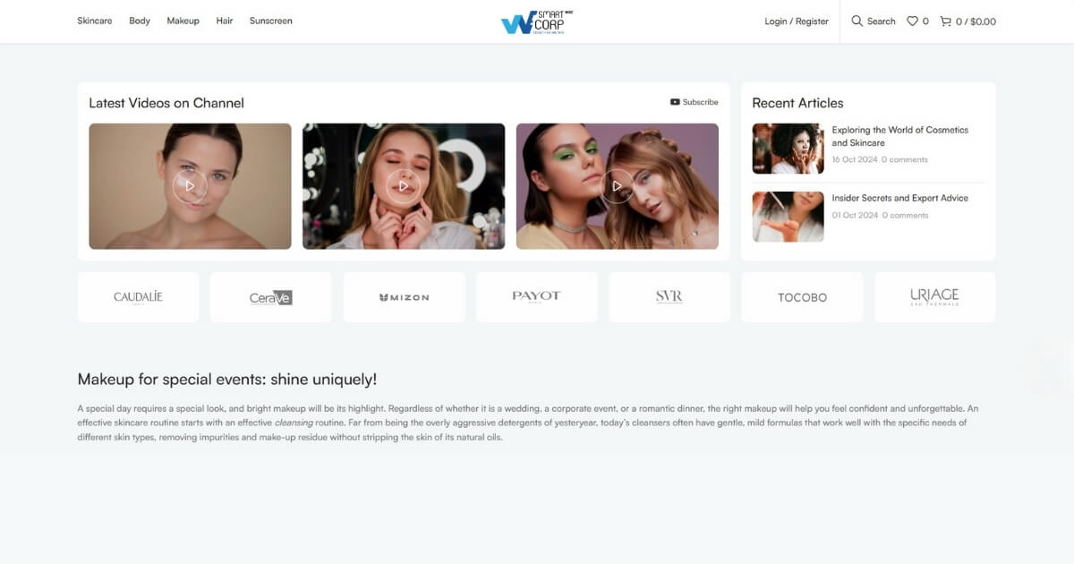 Mẫu Trang Điểm | Makeup | Wesmartcorp 06 Mẫu Trang Điểm | Makeup | WeSmartCorp 06