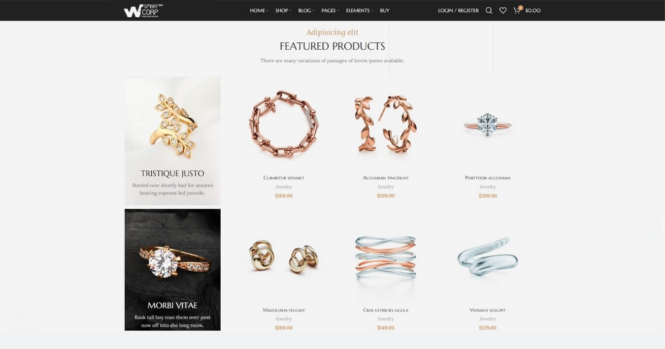 Mẫu Trang Sức | Jewellery | WeSmartCorp 02