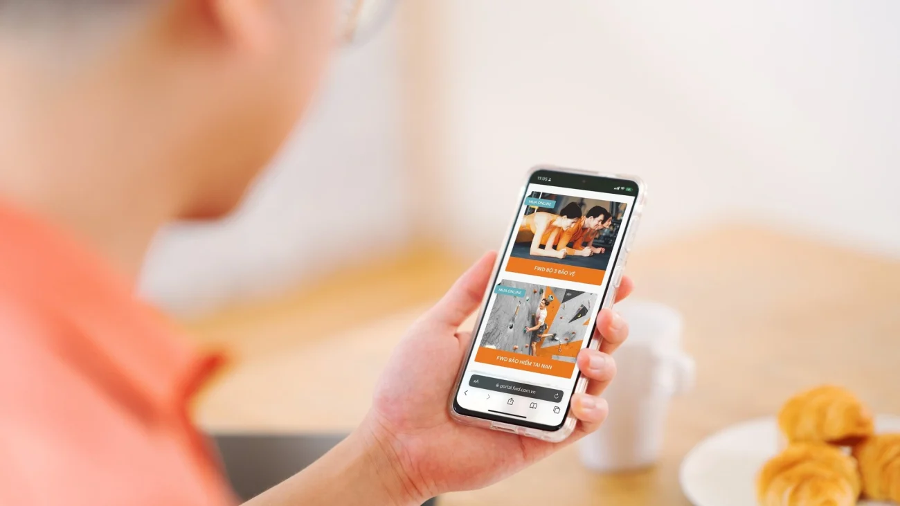 Thiết kế website công ty bảo hiểm - tài chính 3