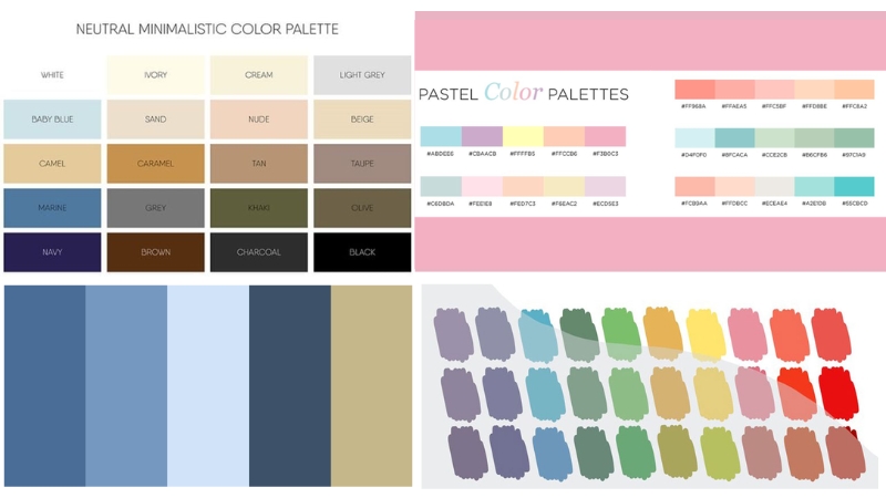 Cập nhật xu hướng màu sắc trong thiết kế website