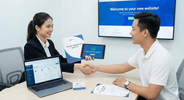 Bàn giao, hướng dẫn đồng hành