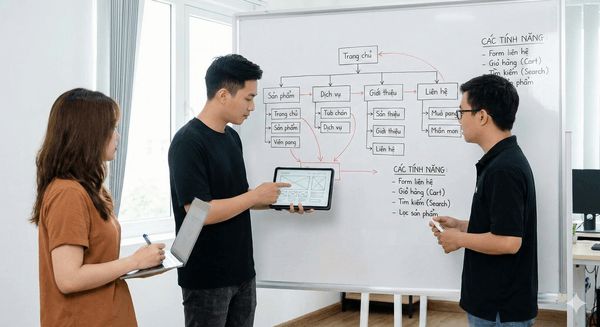 Đề xuất cấu trúc chức năng website