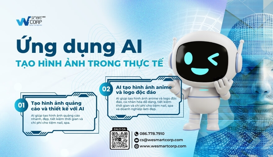 Ứng dụng AI tạo hình ảnh trong thực tế: Quảng cáo, thiết kế, anime và logo