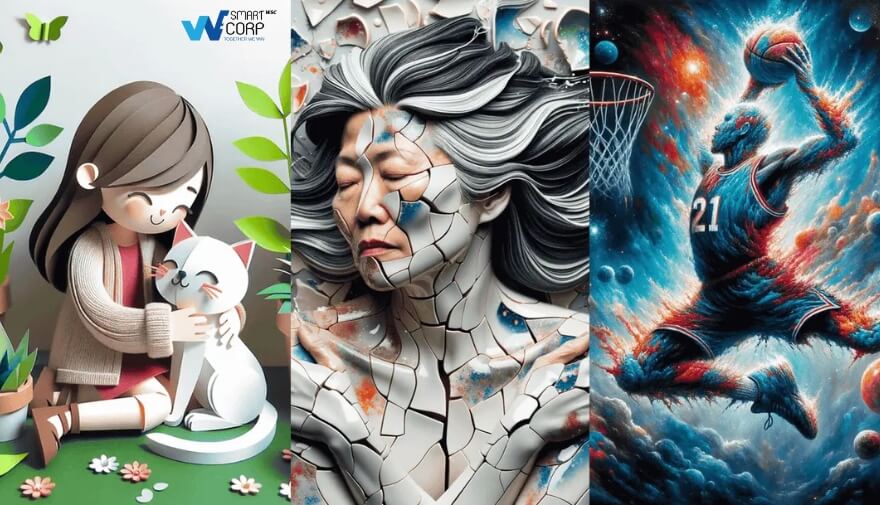 Việc sử dụng AI sáng tạo hình ảnh 2D đang mang đến những đột phá cho các cá nhân và doanh nghiệp, đặc biệt trong lĩnh vực thiết kế đồ họa, quảng cáo hoặc truyền thông.