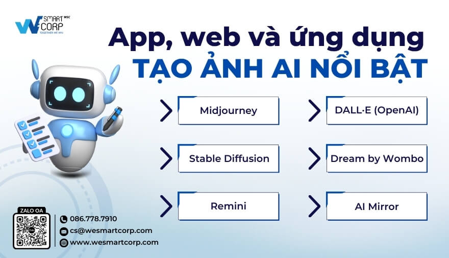 Cách Tạo Ảnh Ai Đẹp Và Độc Đáo: Hướng Dẫn Chi Tiết Từ A Đến Z 10 App, web và ứng dụng tạo ảnh AI nổi bật