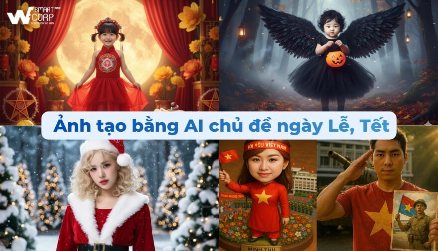 Cách Tạo Ảnh Ai Đẹp Và Độc Đáo: Hướng Dẫn Chi Tiết Từ A Đến Z 16 Ảnh AI phong cách lễ, Tết giúp tạo visual theo mùa nhanh, dễ và nhiều lựa chọn