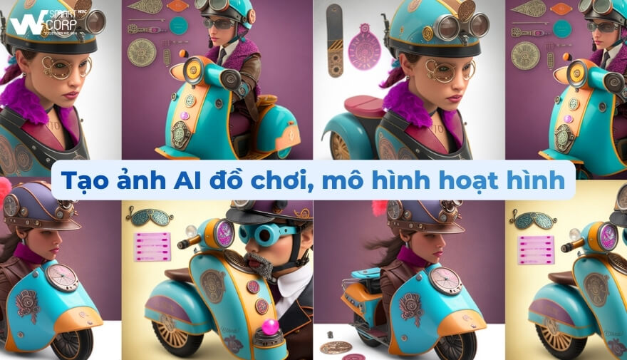 Cách Tạo Ảnh Ai Đẹp Và Độc Đáo: Hướng Dẫn Chi Tiết Từ A Đến Z 21 Phong cách AI đồ chơi tạo cảm giác như mô hình sưu tầm, phù hợp làm avatar và nội dung mạng xã hội