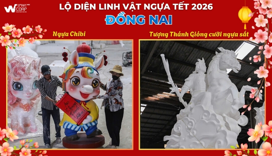 Top Linh Vật Ngựa Tết 2026 Ấn Tượng Nhất Trên Toàn Quốc - Đâu Là Gương Mặt &Quot;Hot&Quot; Nhất Mùa Xuân Bính Ngọ? 9 Linh vật Ngựa Tết “Gây Sốt” tại Đồng Nai