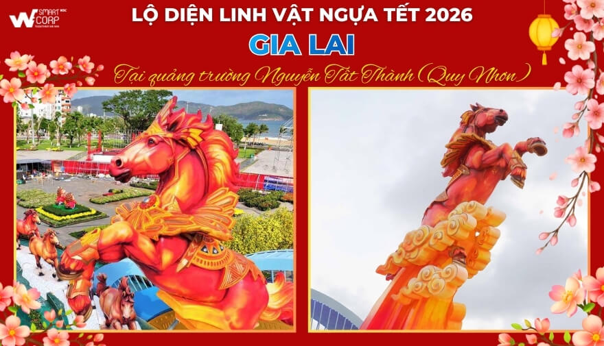“Ngựa chiến của Thánh Gióng” xuất trận ở Gia Lai: bứt khỏi Chư Đăng Ya, kéo cả cụm linh vật vào thế trận bát mã